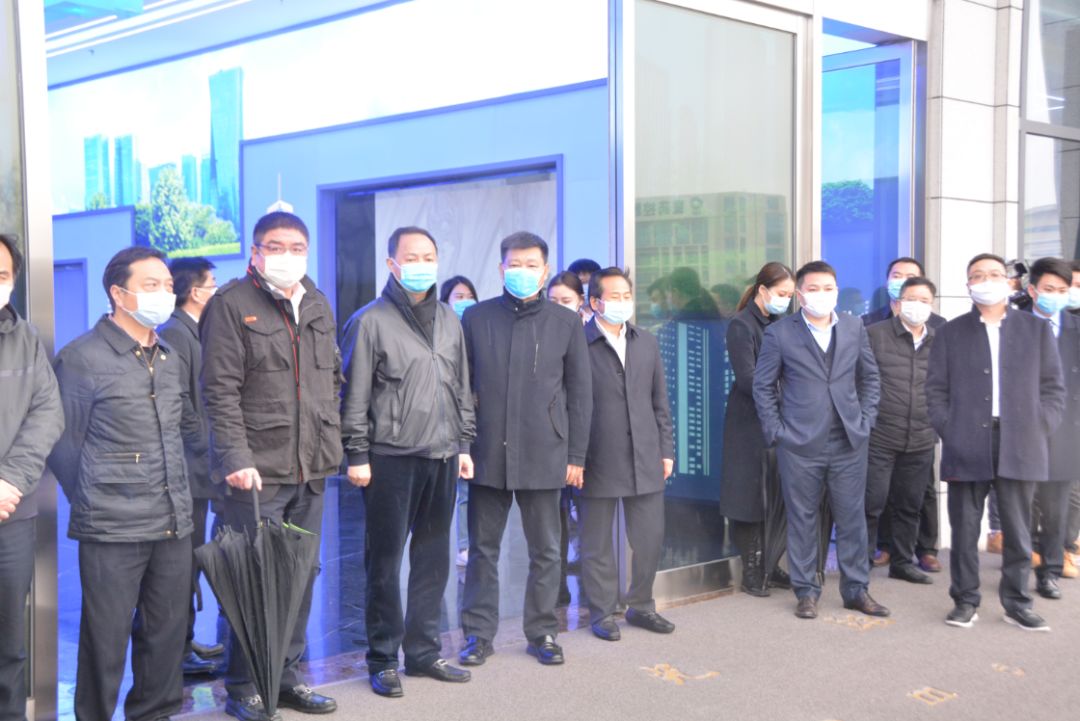 長沙市委副書記、代市長鄭建新一行調(diào)研盈峰環(huán)境長沙中聯(lián)產(chǎn)業(yè)園