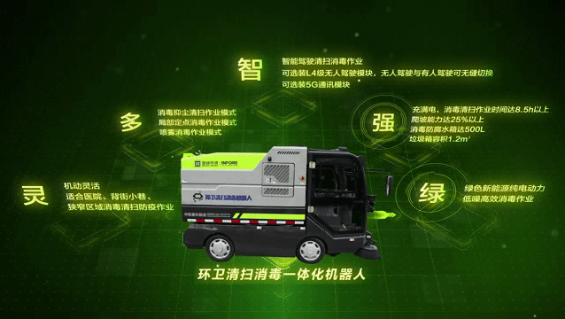 智能環(huán)衛(wèi)機器人軍團再添猛將！清掃消毒一體化機器人利劍出鞘