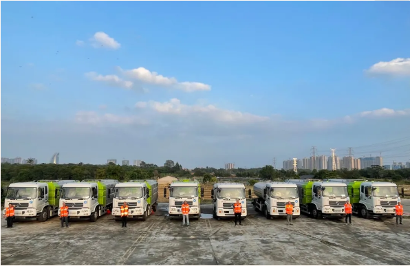 快！準(zhǔn)！穩(wěn)！盈峰速度保障高明環(huán)衛(wèi)項(xiàng)目高效進(jìn)場(chǎng) —— 山水之間，最是高明